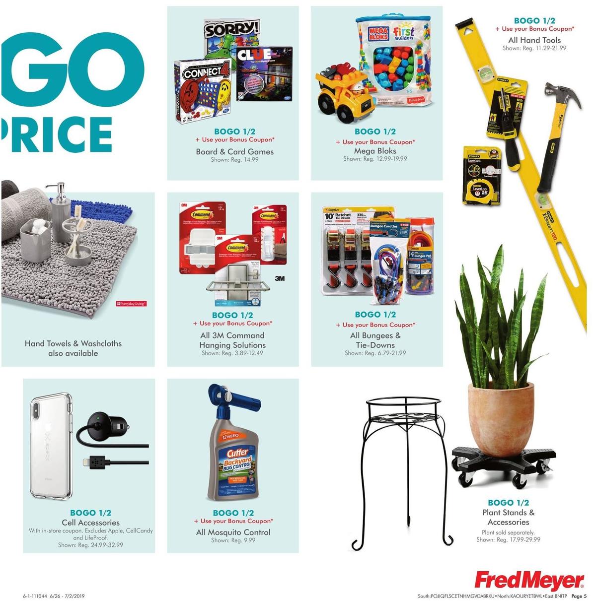 Fred Meyer General Merchandise Weekly Ad from June 26