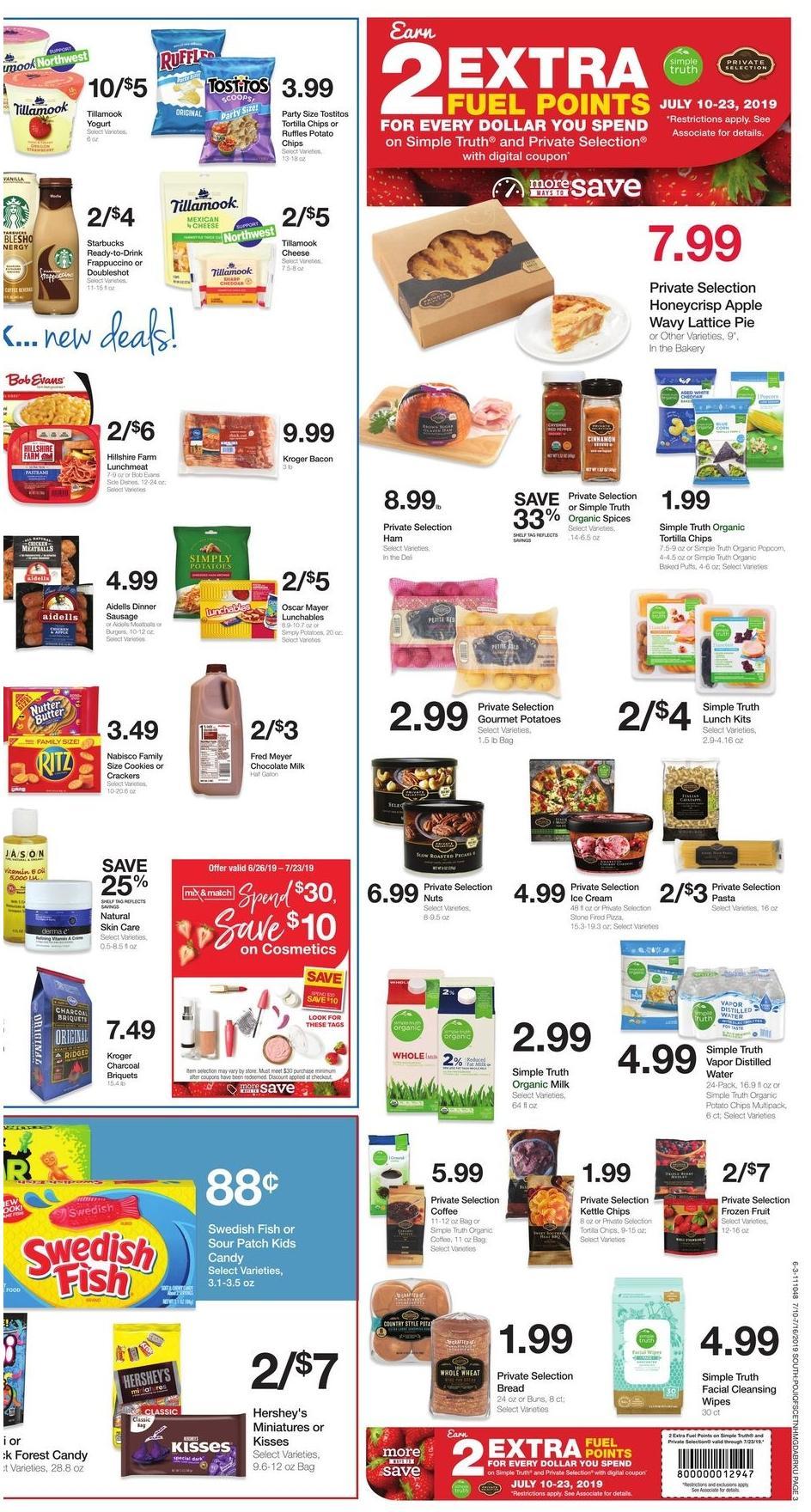 Fred Meyer Weekly Ad from July 10