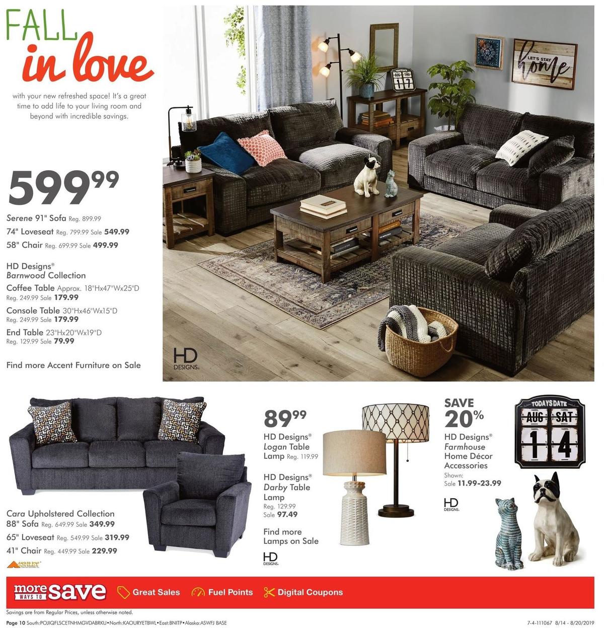 Fred Meyer General Merchandise Weekly Ad from August 14