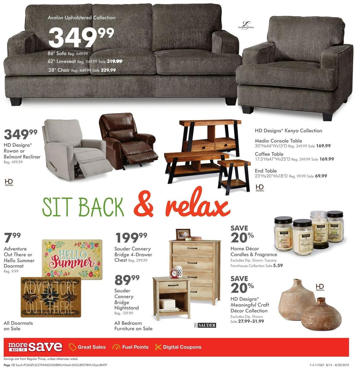 Fred Meyer General Merchandise Weekly Ad from August 14