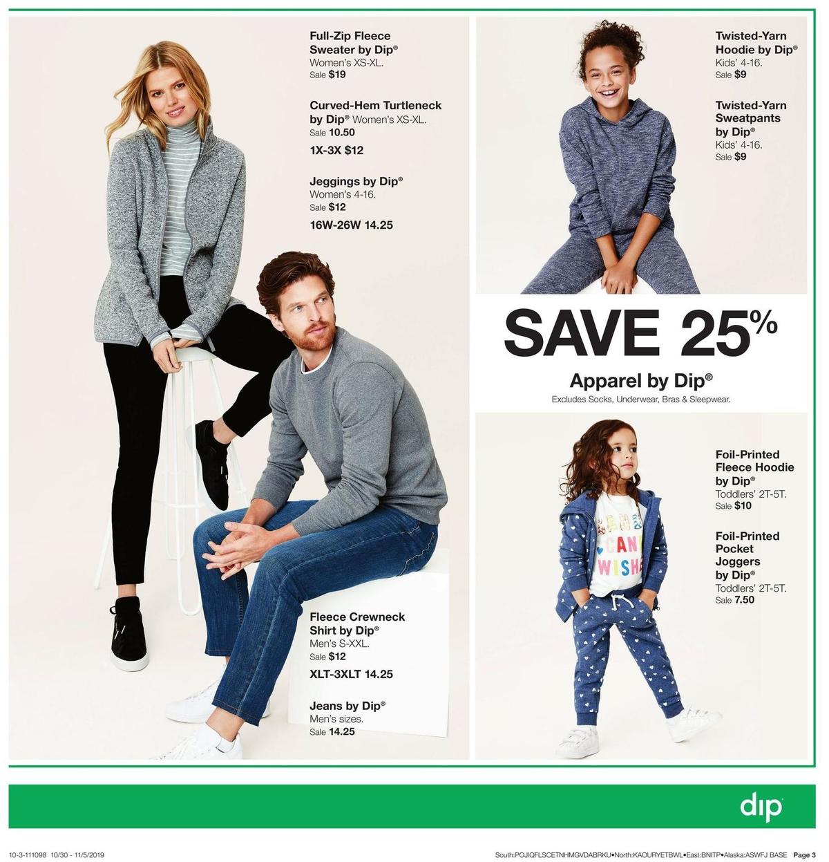 Fred Meyer General Merchandise Weekly Ad from October 30