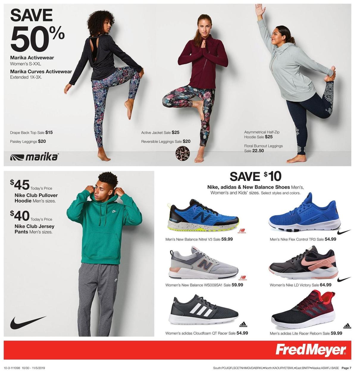 Fred Meyer General Merchandise Weekly Ad from October 30