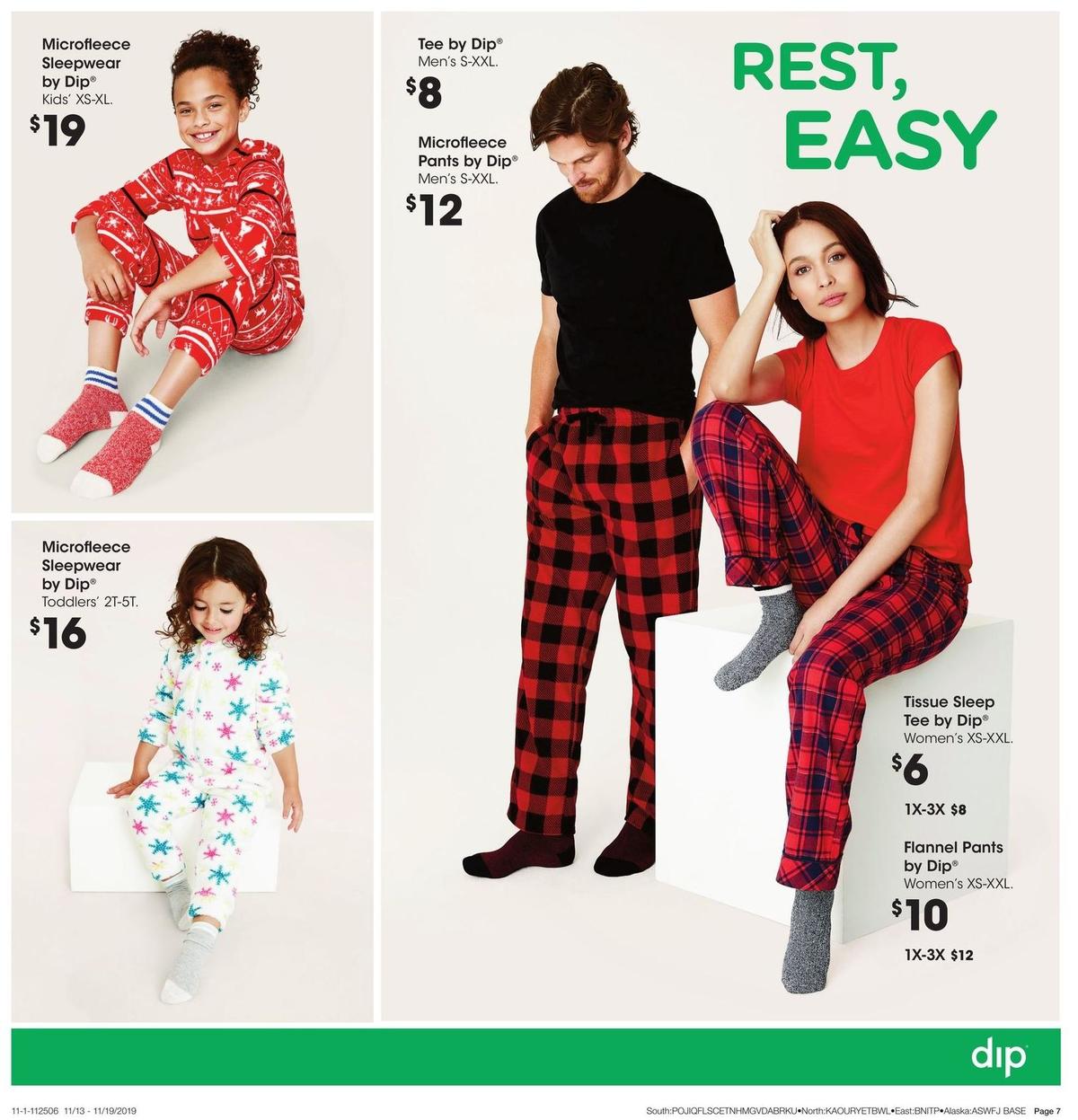 Fred Meyer Dip Apparel Weekly Ad from November 13