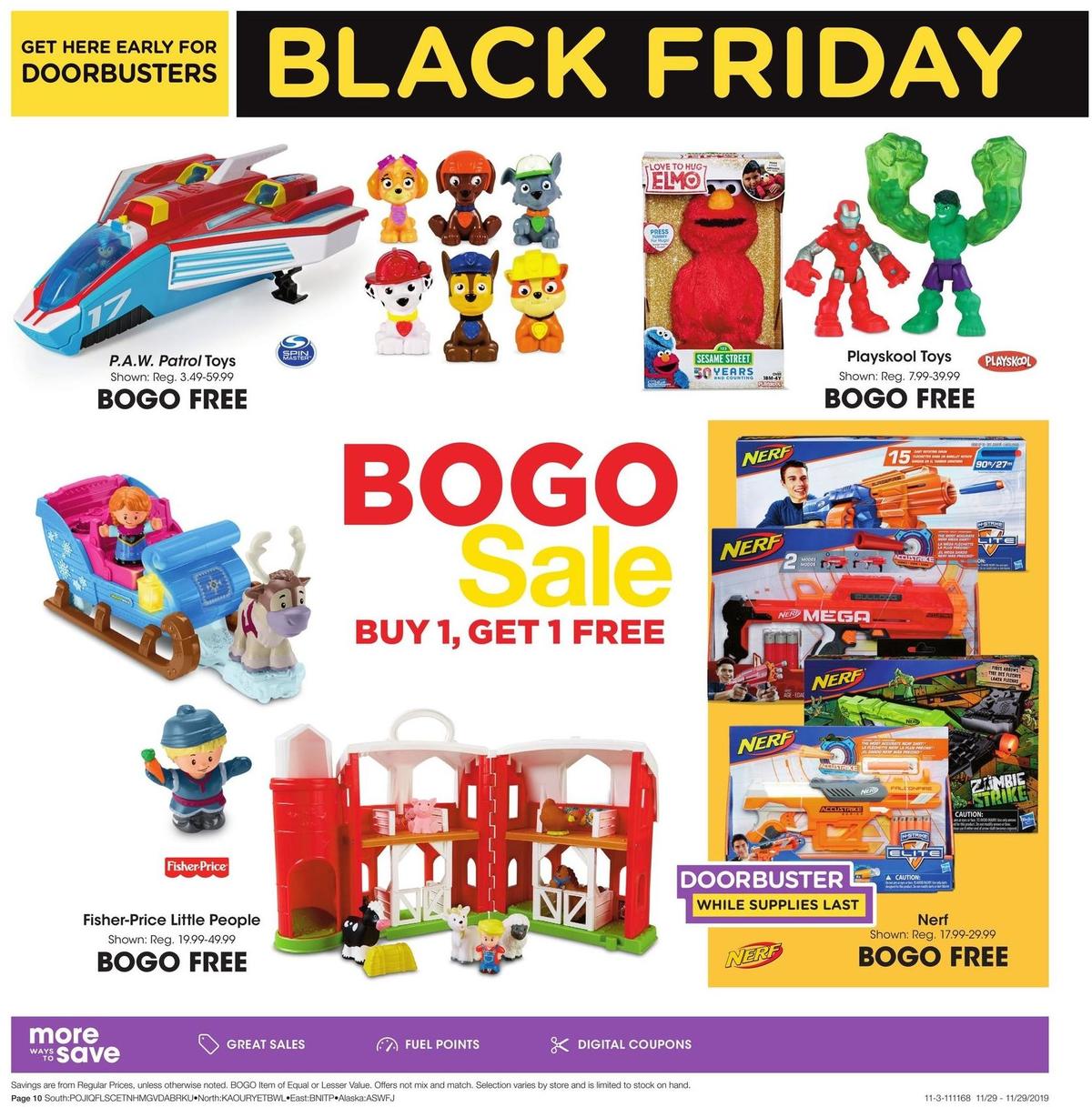 Fred Meyer Black Friday Weekly Ad from November 29