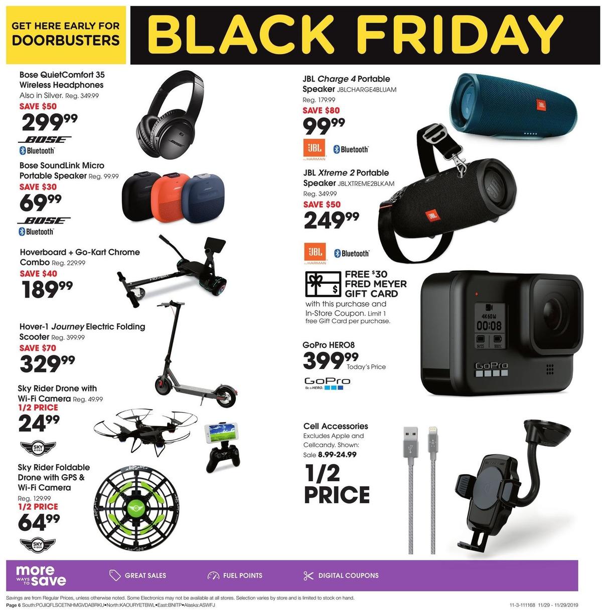 Fred Meyer Black Friday Weekly Ad from November 29