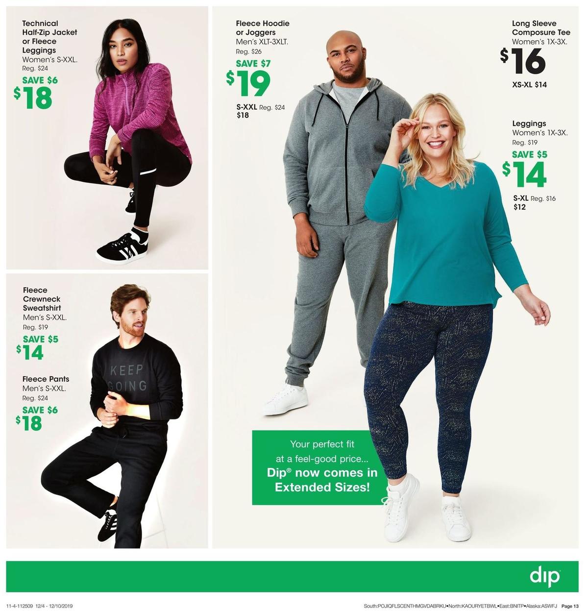 Fred Meyer Apparel Weekly Ad from December 4