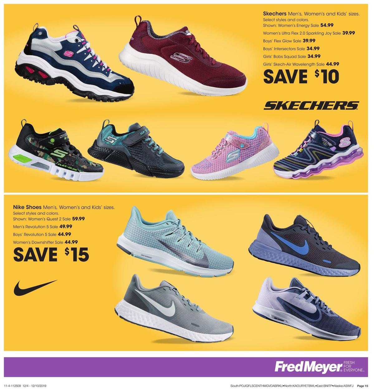 Fred Meyer Apparel Weekly Ad from December 4