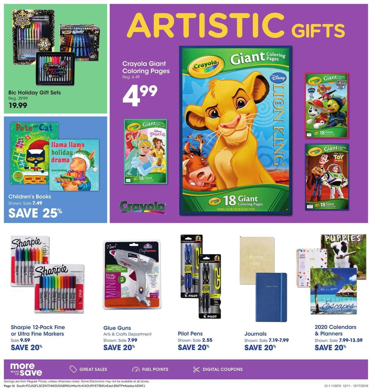 Fred Meyer Toy Book Weekly Ad from December 11