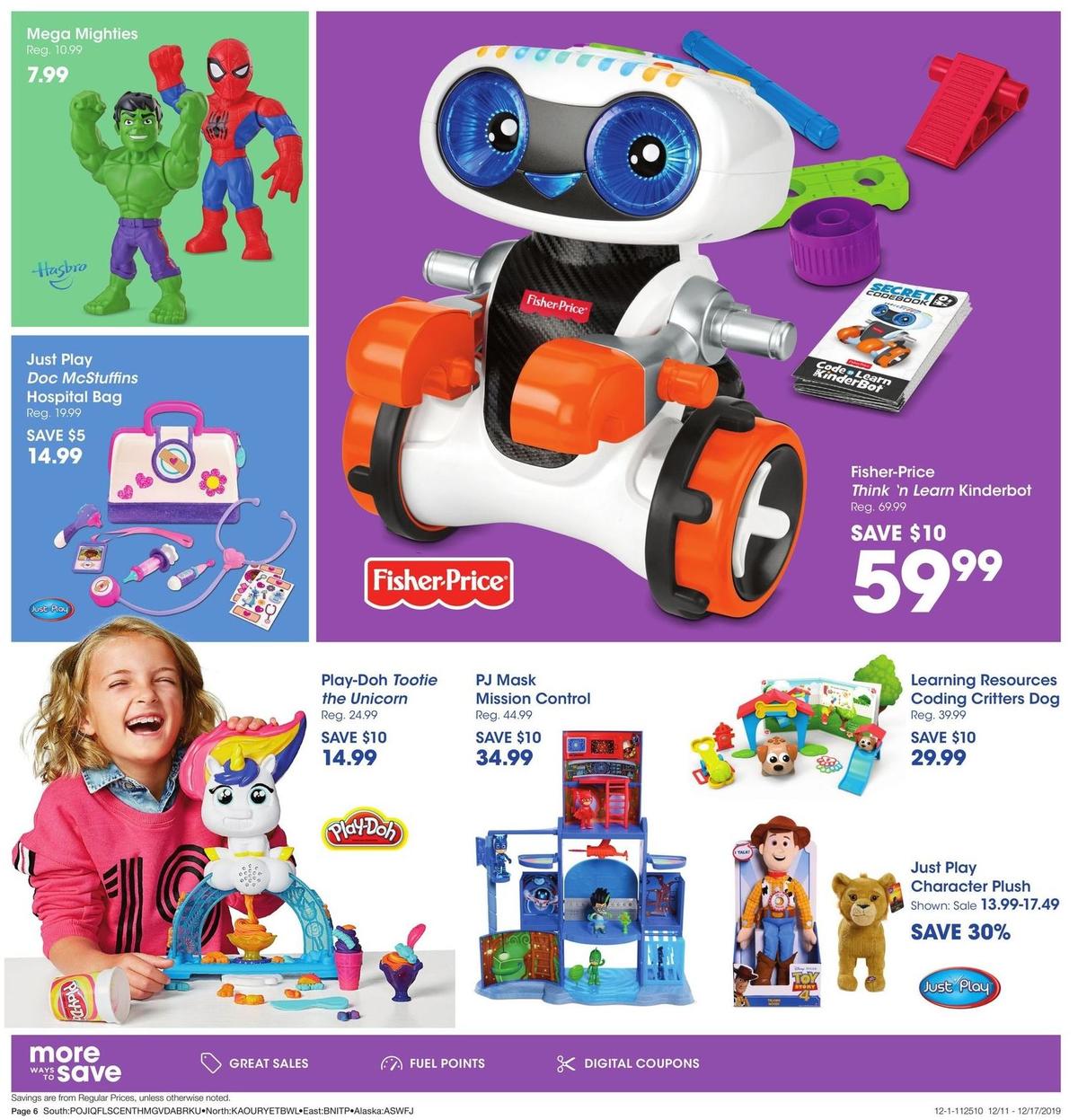 Fred Meyer Toy Book Weekly Ad from December 11