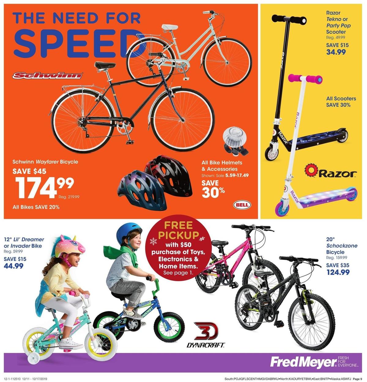 Fred Meyer Toy Book Weekly Ad from December 11