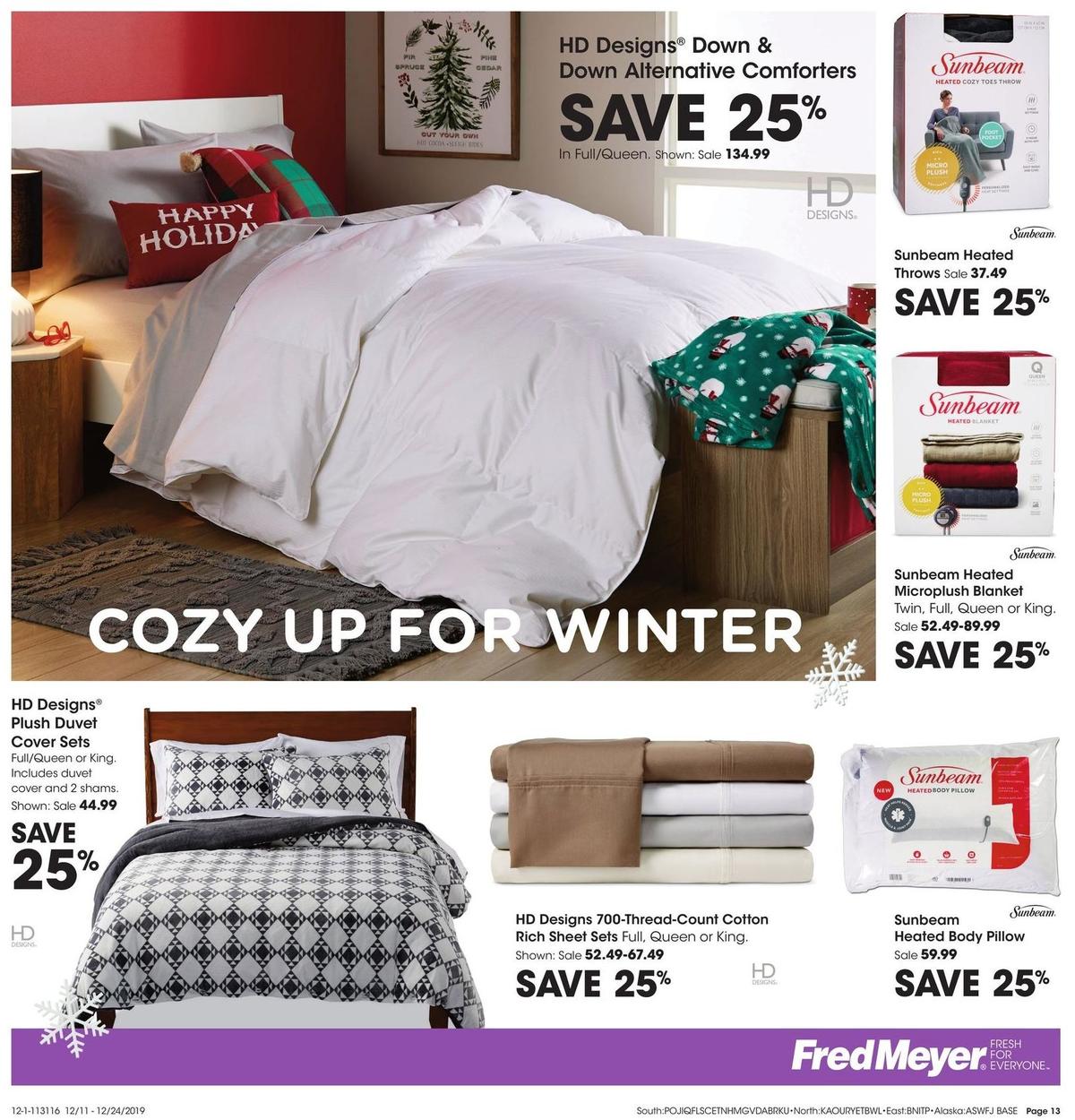 Fred Meyer Home and Gift Ideas Weekly Ad from December 11