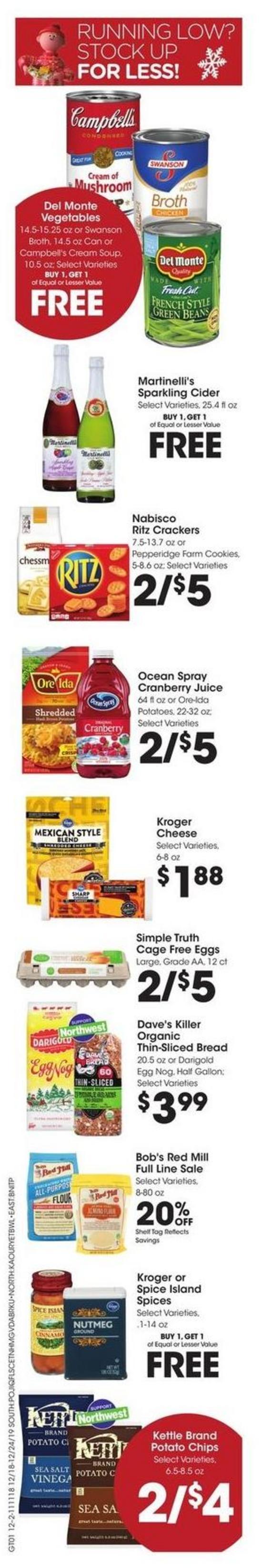 Fred Meyer Weekly Ad from December 18