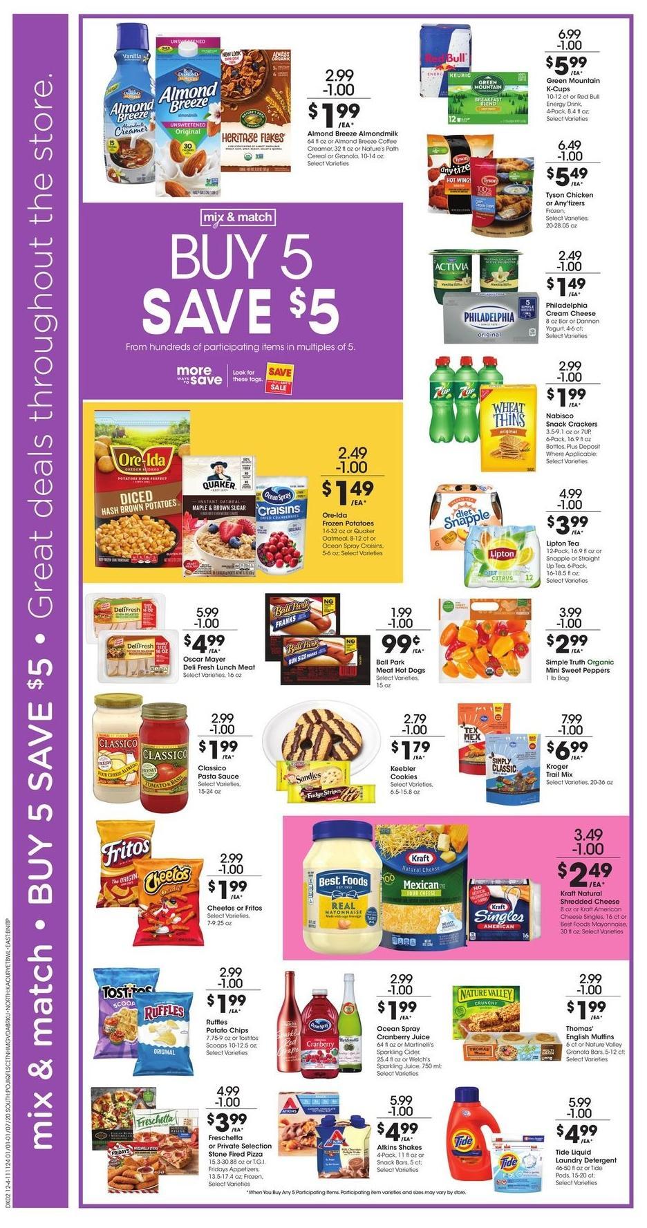 Fred Meyer Weekly Ad from January 1