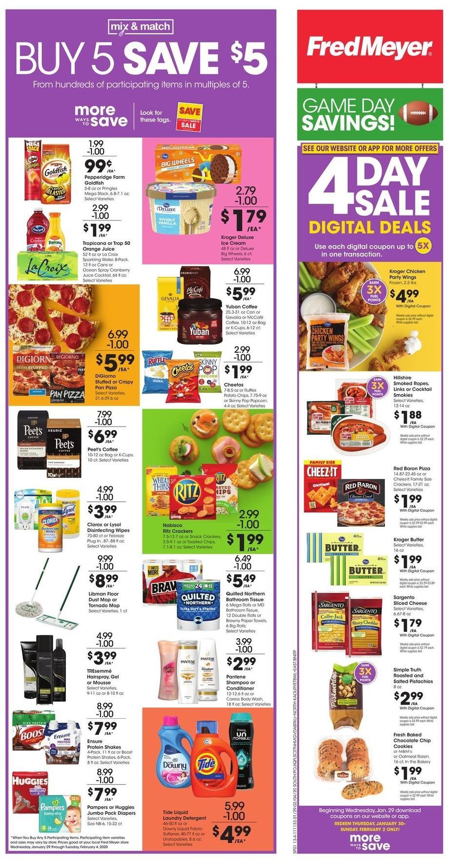 Fred Meyer Weekly Ad from January 29