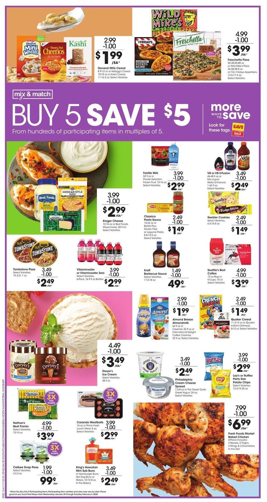 Fred Meyer Weekly Ad from January 29