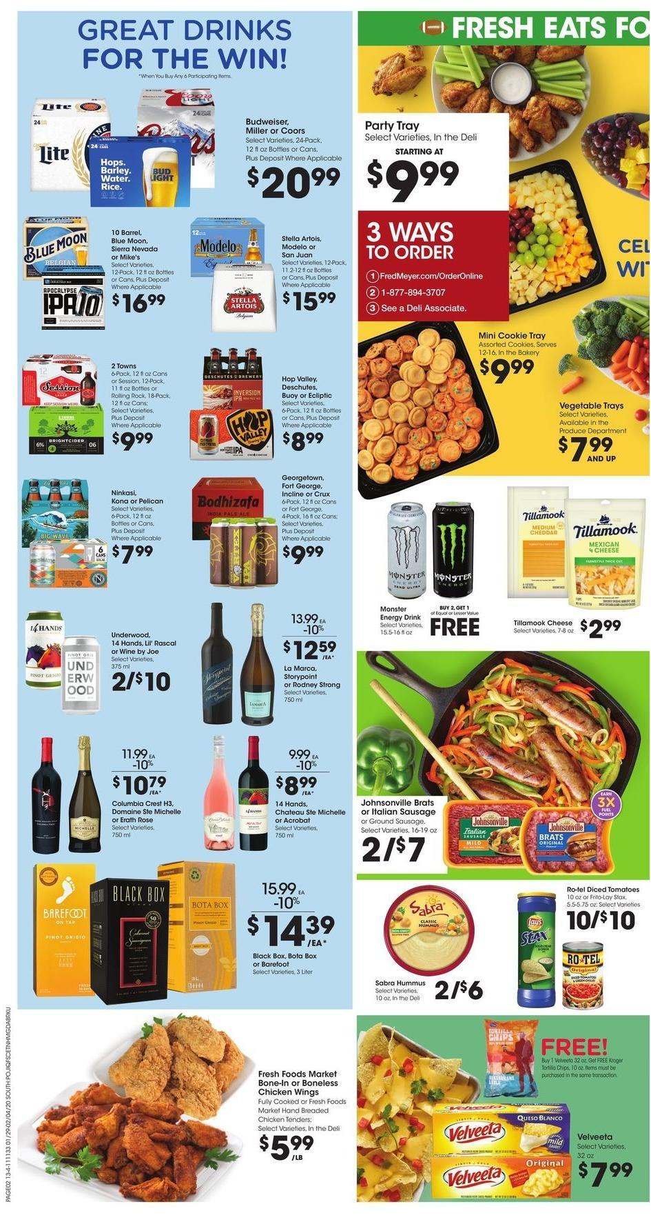 Fred Meyer Weekly Ad from January 29