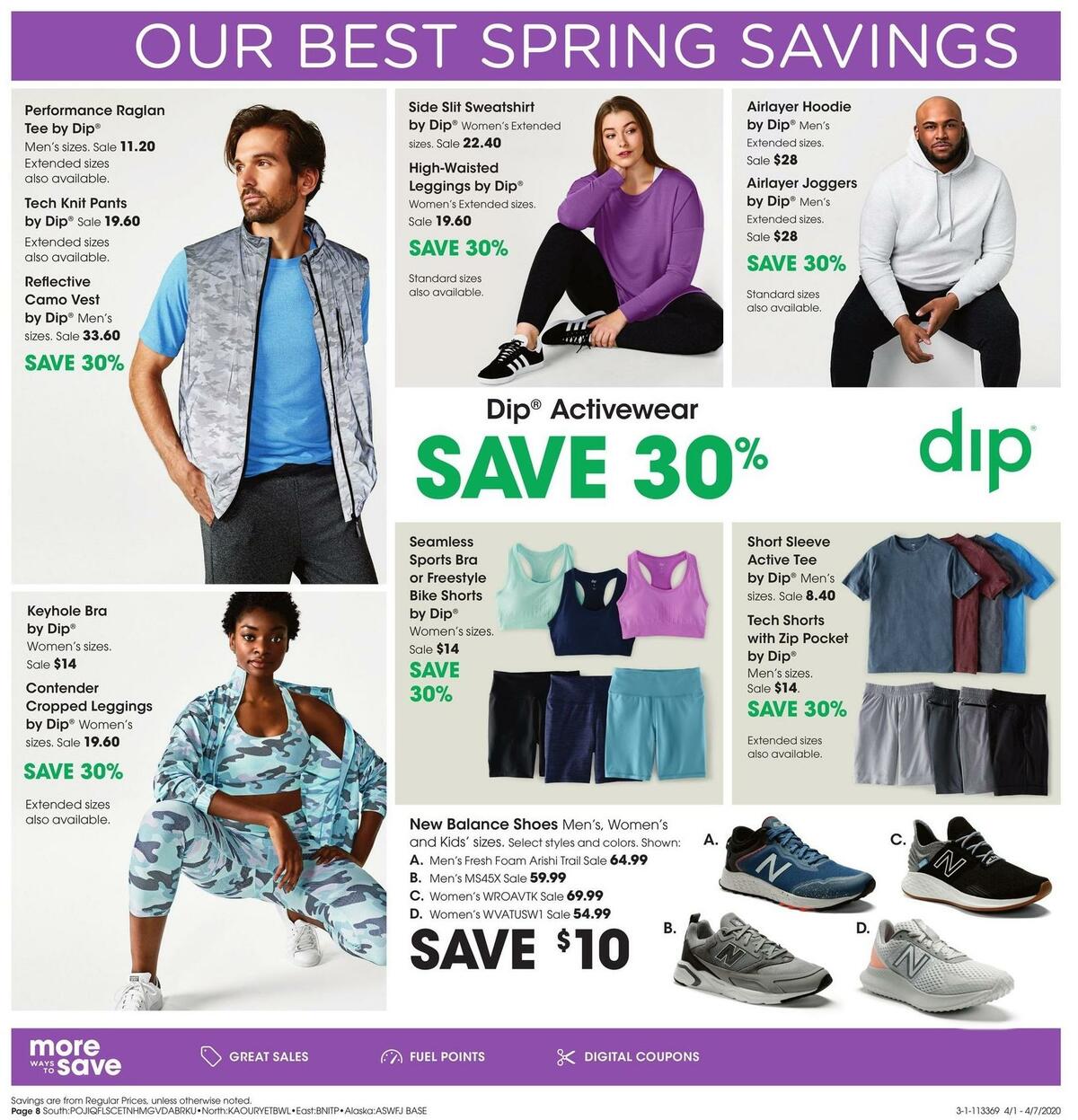 Fred Meyer Apparel Weekly Ad from April 1