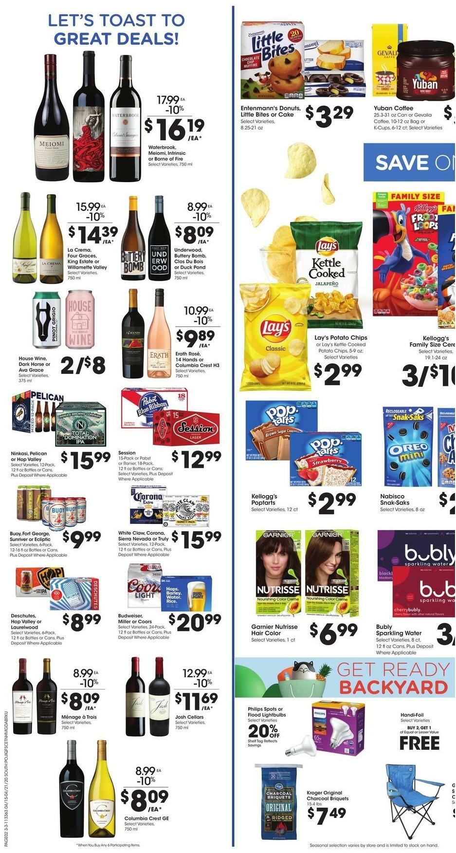 Fred Meyer Weekly Ad from April 15