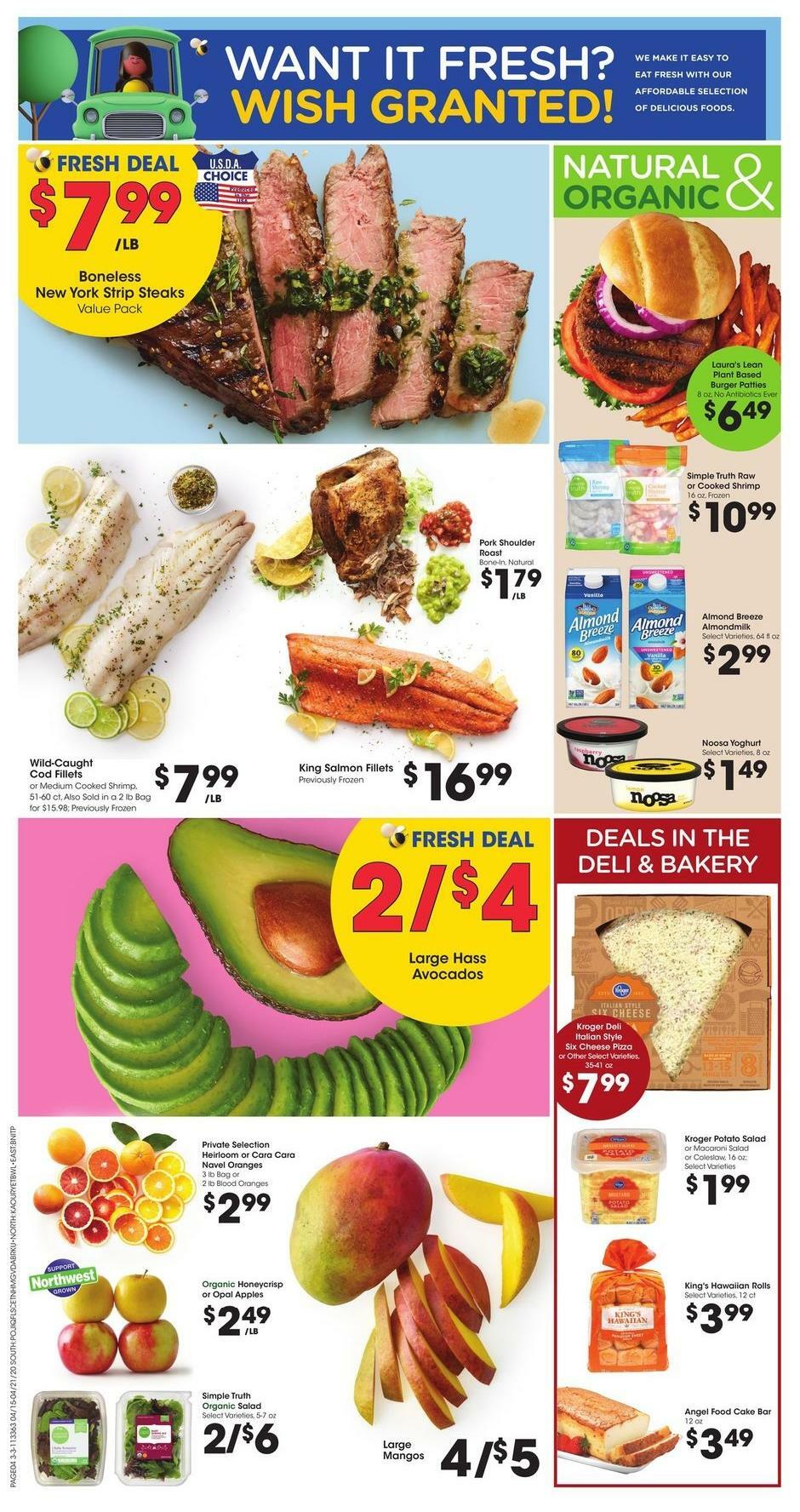 Fred Meyer Weekly Ad from April 15