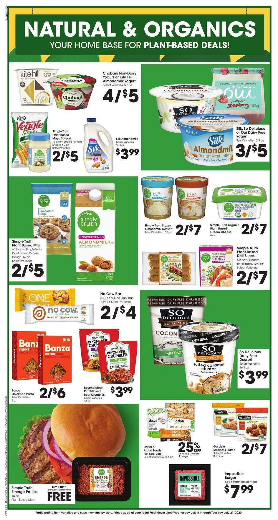 Fred Meyer Weekly Ad from July 8