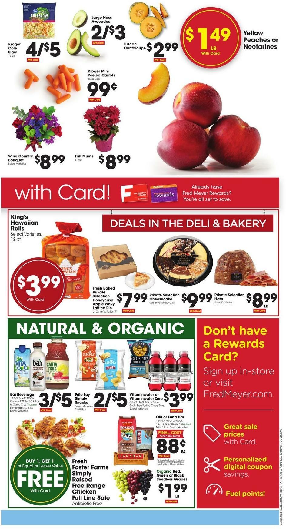 Fred Meyer Weekly Ad from September 2