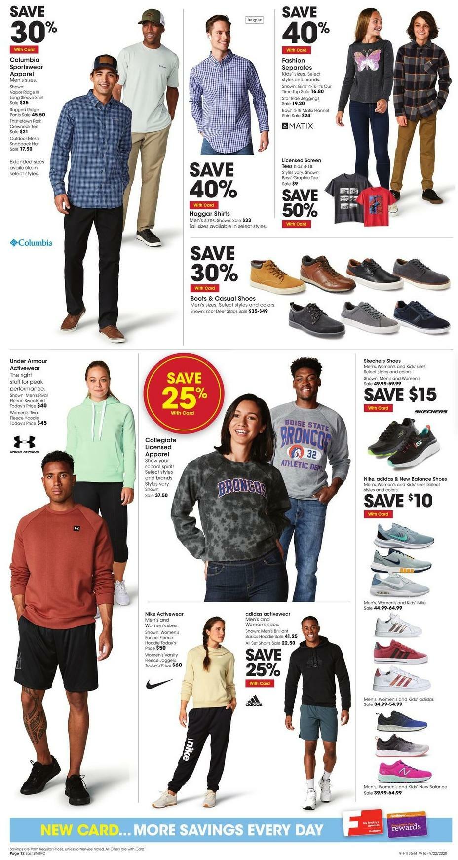 Fred Meyer Weekly Ad from September 16