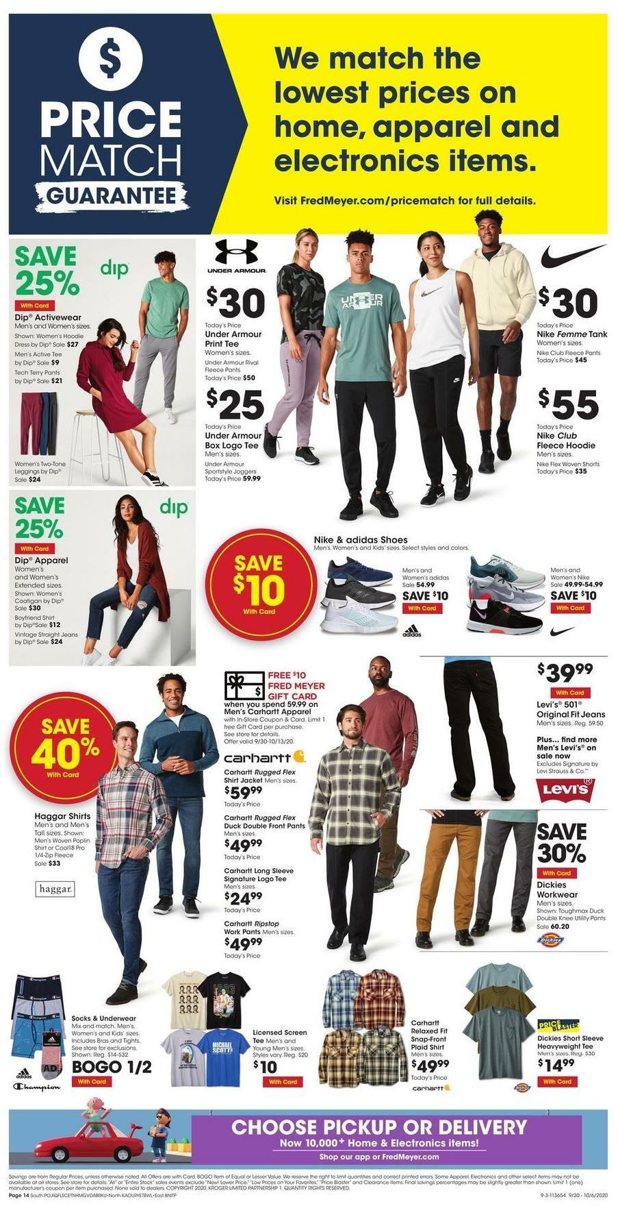 Fred Meyer Weekly Ad from September 30