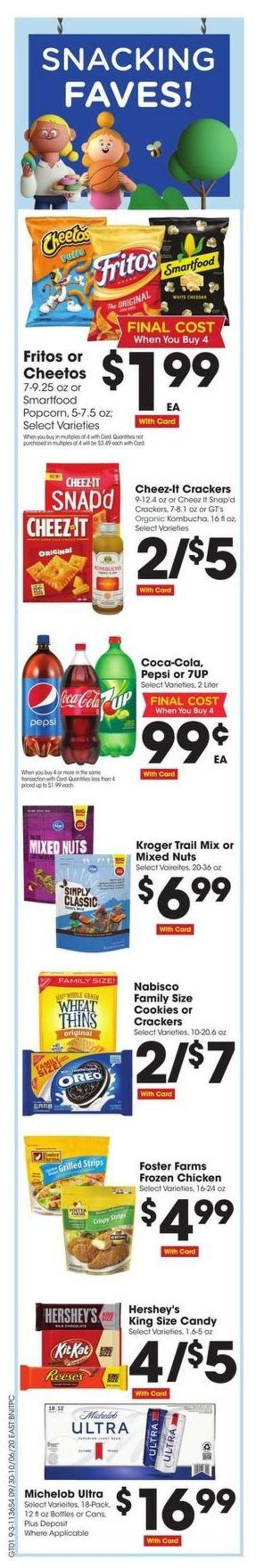 Fred Meyer Weekly Ad from September 30