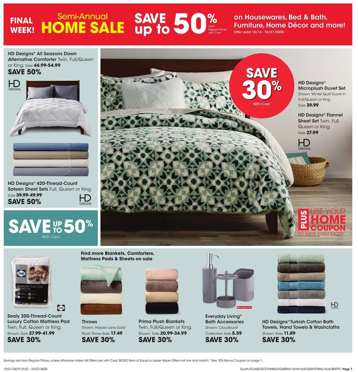 Fred Meyer General Merchandise Weekly Ad from October 21