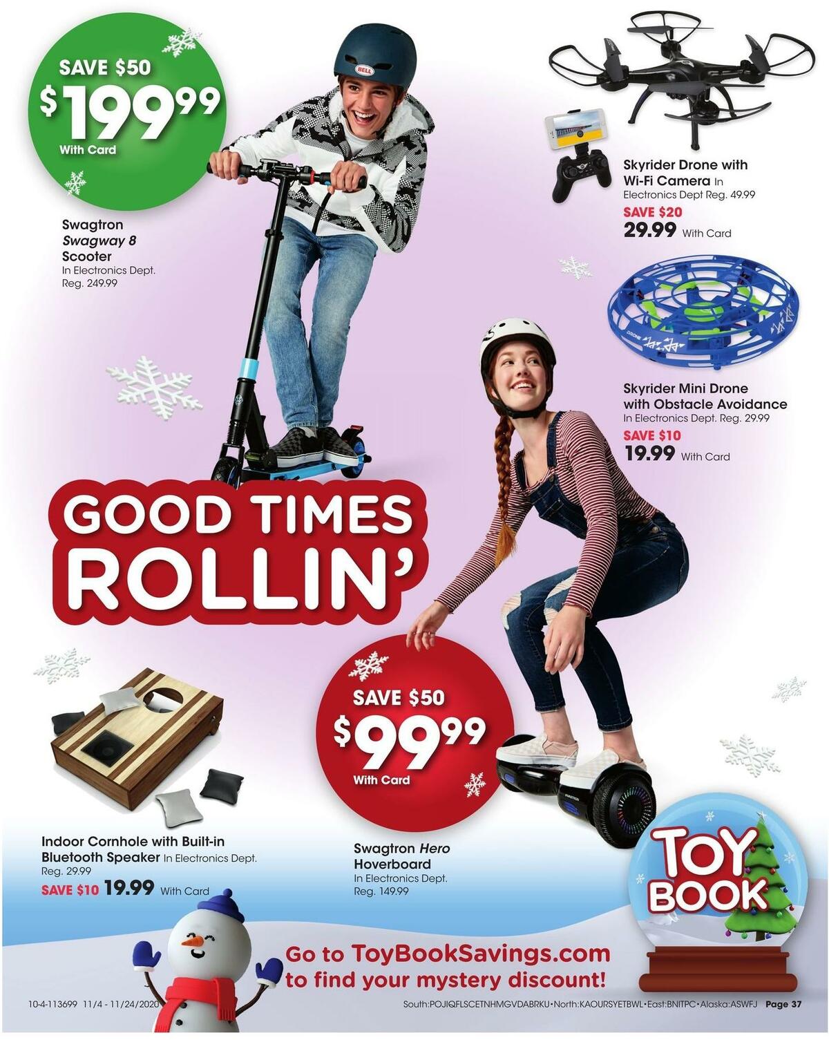 Fred Meyer Toy Wish Book Weekly Ad from November 4