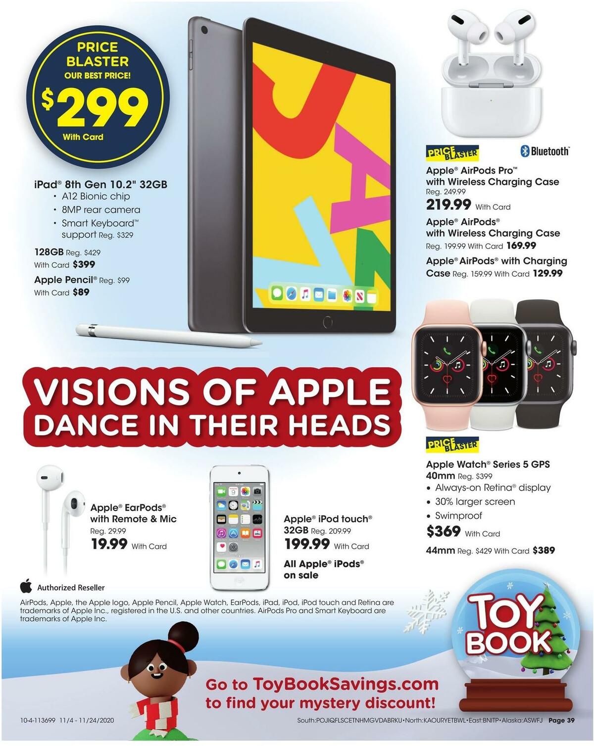 Fred Meyer Toy Wish Book Weekly Ad from November 4