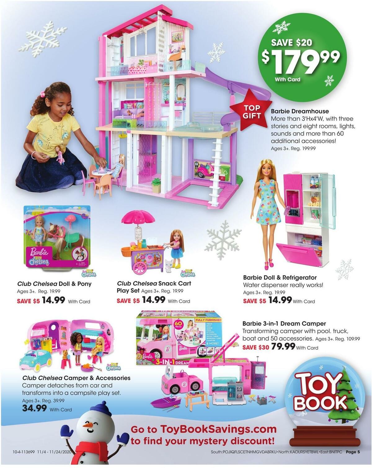 Fred Meyer Toy Wish Book Weekly Ad from November 4