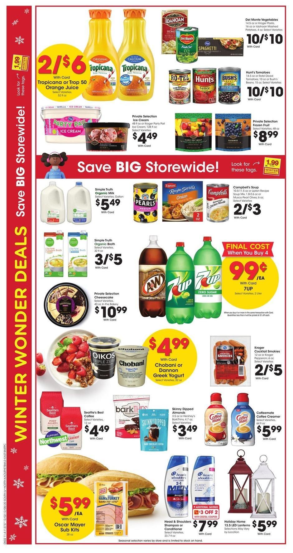 Fred Meyer Weekly Ad from December 2