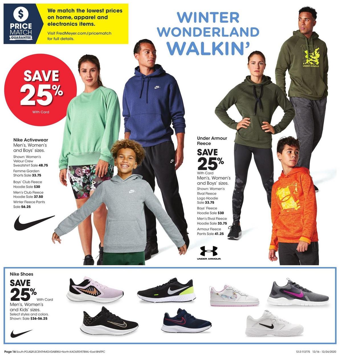 Fred Meyer General Merchandise Weekly Ad from December 16