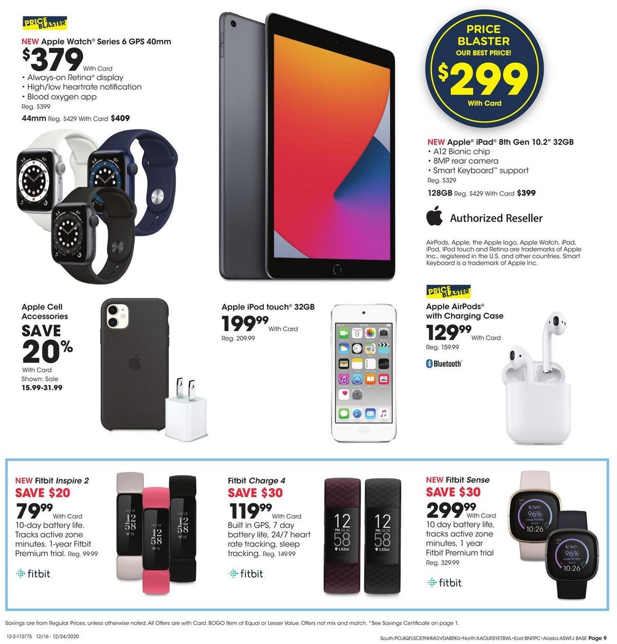 Fred Meyer General Merchandise Weekly Ad from December 16