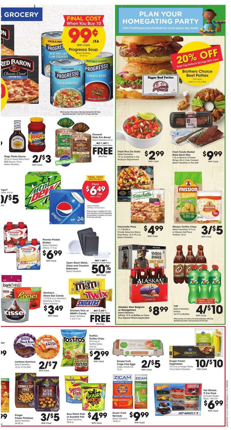 Fred Meyer Weekly Ad from January 6