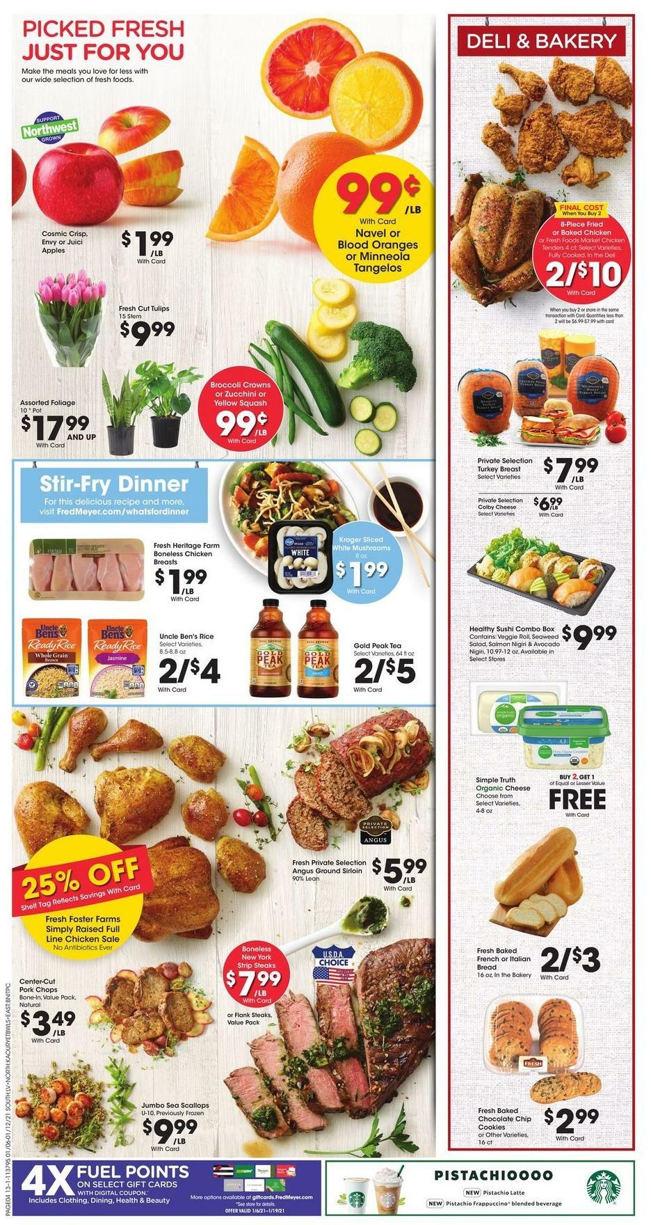 Fred Meyer Weekly Ad from January 6