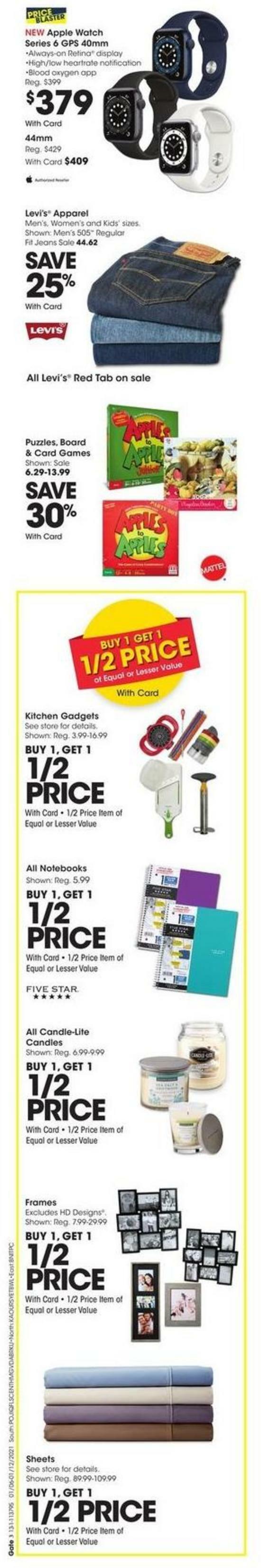 Fred Meyer Weekly Ad from January 6