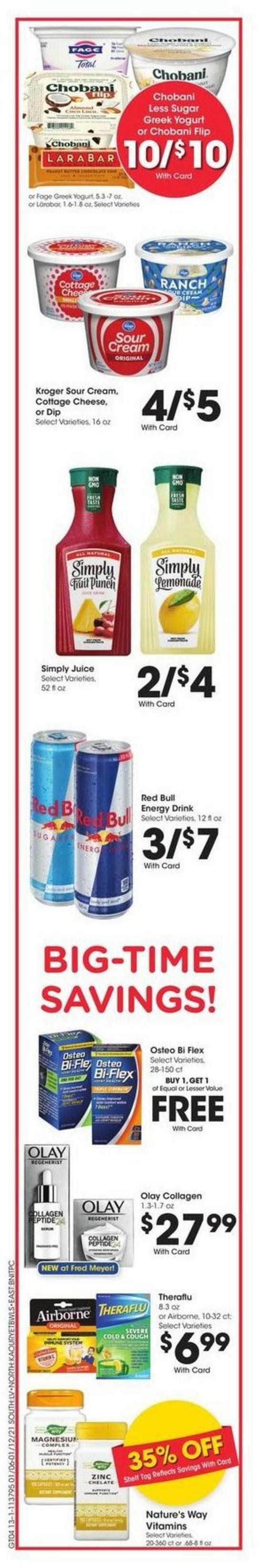 Fred Meyer Weekly Ad from January 6