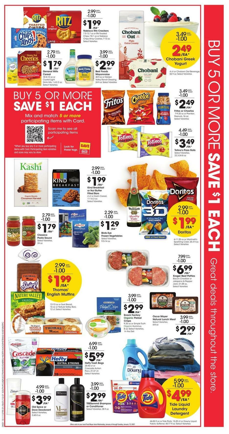 Fred Meyer Weekly Ad from January 6