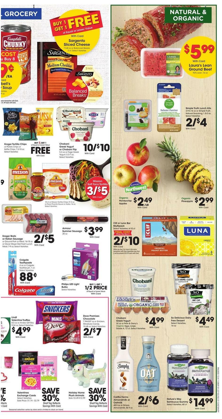 Fred Meyer Weekly Ad from January 27