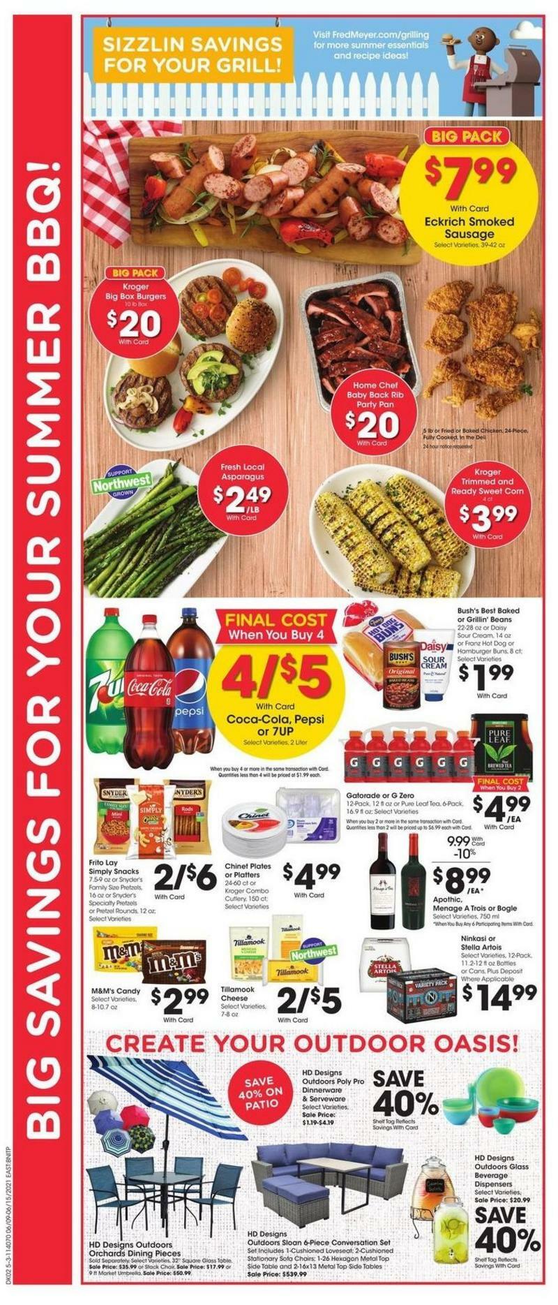 Fred Meyer Weekly Ad from June 9