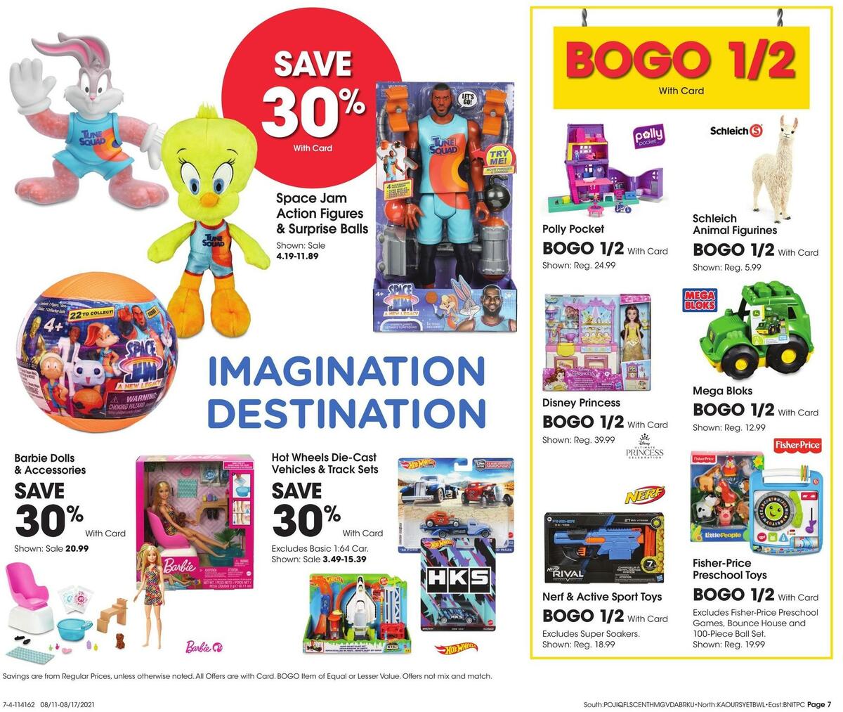 Fred Meyer General Merchandise Weekly Ad from August 11