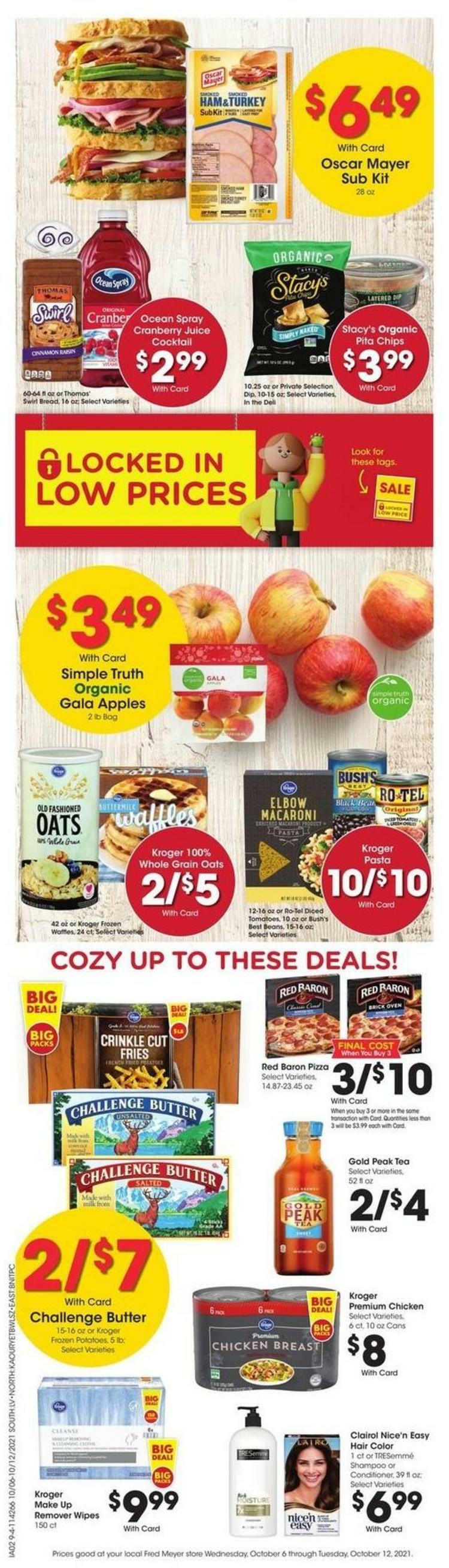 Fred Meyer Weekly Ad from October 6