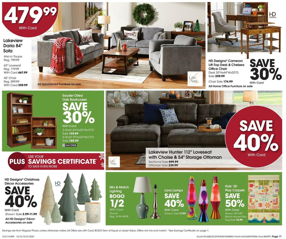 Fred Meyer General Merchandise Weekly Ad from December 15