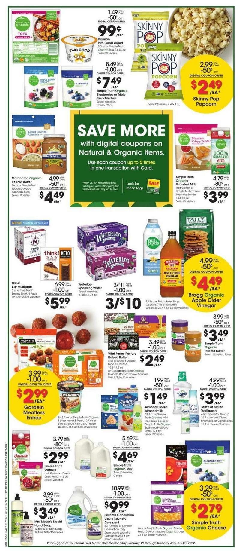 Fred Meyer Weekly Ad from January 19