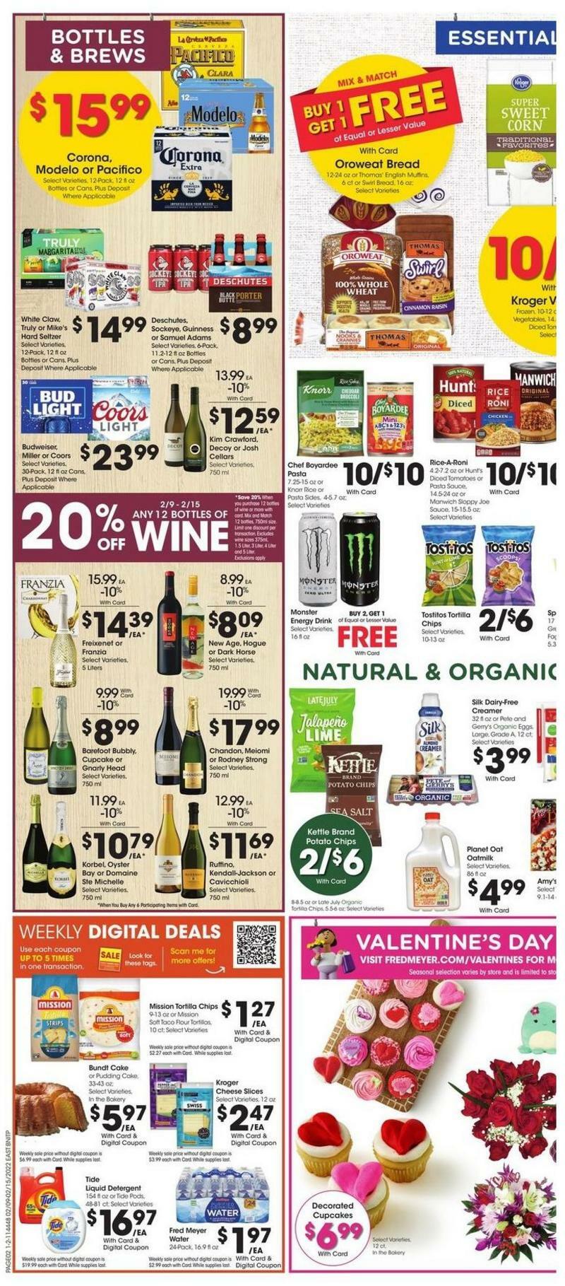 Fred Meyer Weekly Ad from February 9