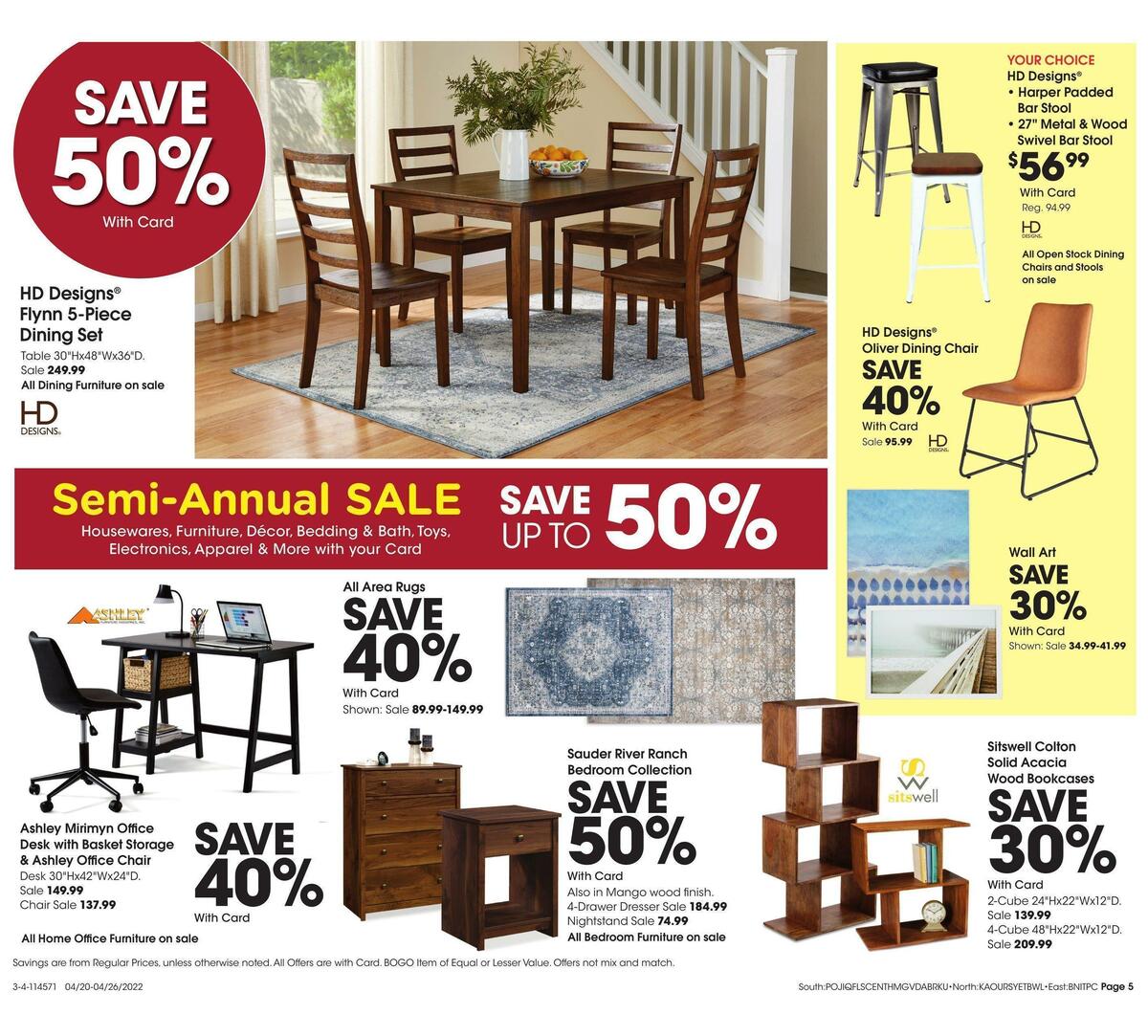 Fred Meyer General Merchandise Weekly Ad from April 20