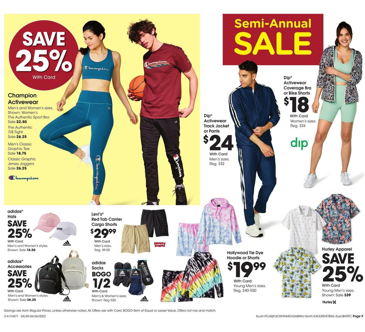 Fred Meyer General Merchandise Weekly Ad from April 20