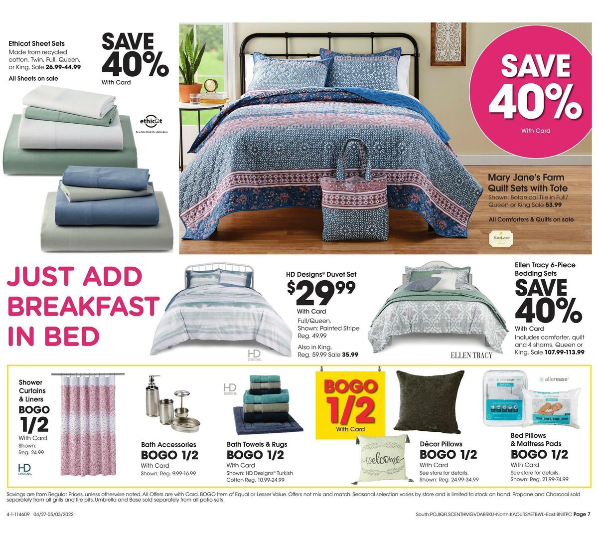 Fred Meyer General Merchandise Weekly Ad from April 27